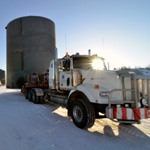 Hauling Steel Tanks